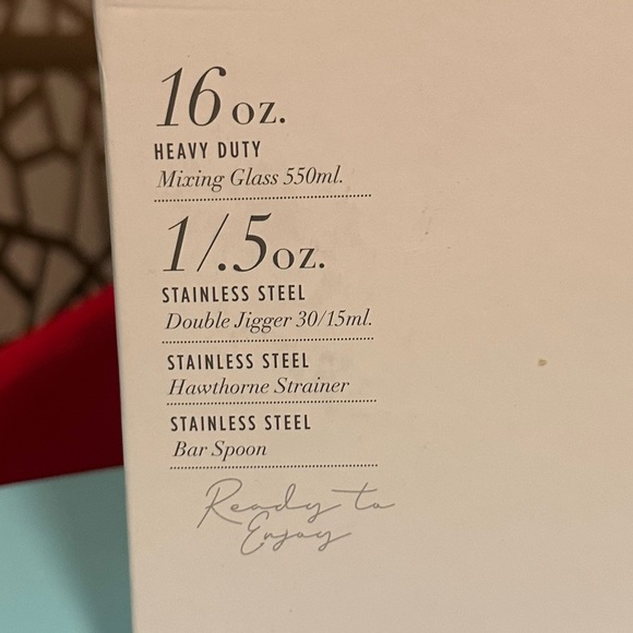 4 Piece Cocktail Mixer Set - Picture 3 of 4